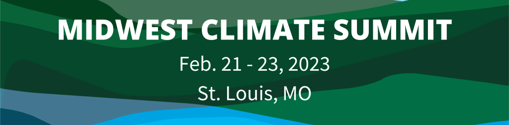 Register, "Midwest Climate Summit 2023"