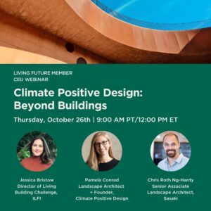 Climate Positive Design Webinar Promotion