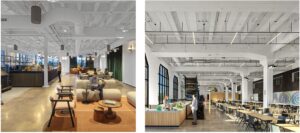 Images of the renovated Post Building (900 North Tucker, the former Post-Dispatch Building)