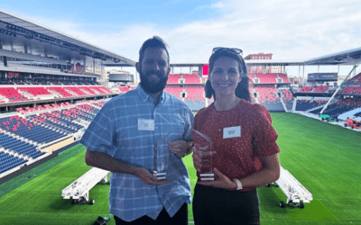 Board Members Natalie Meyer & Chris Ruth recognized at Ameren Trade Ally Awards!