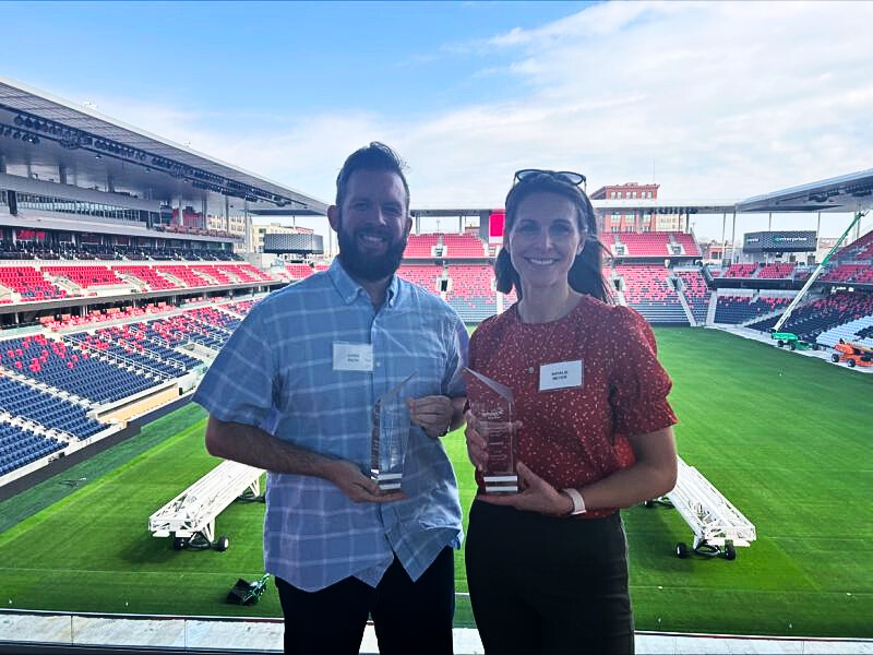 Board Members Natalie Meyer & Chris Ruth recognized at Ameren Trade Ally Awards!