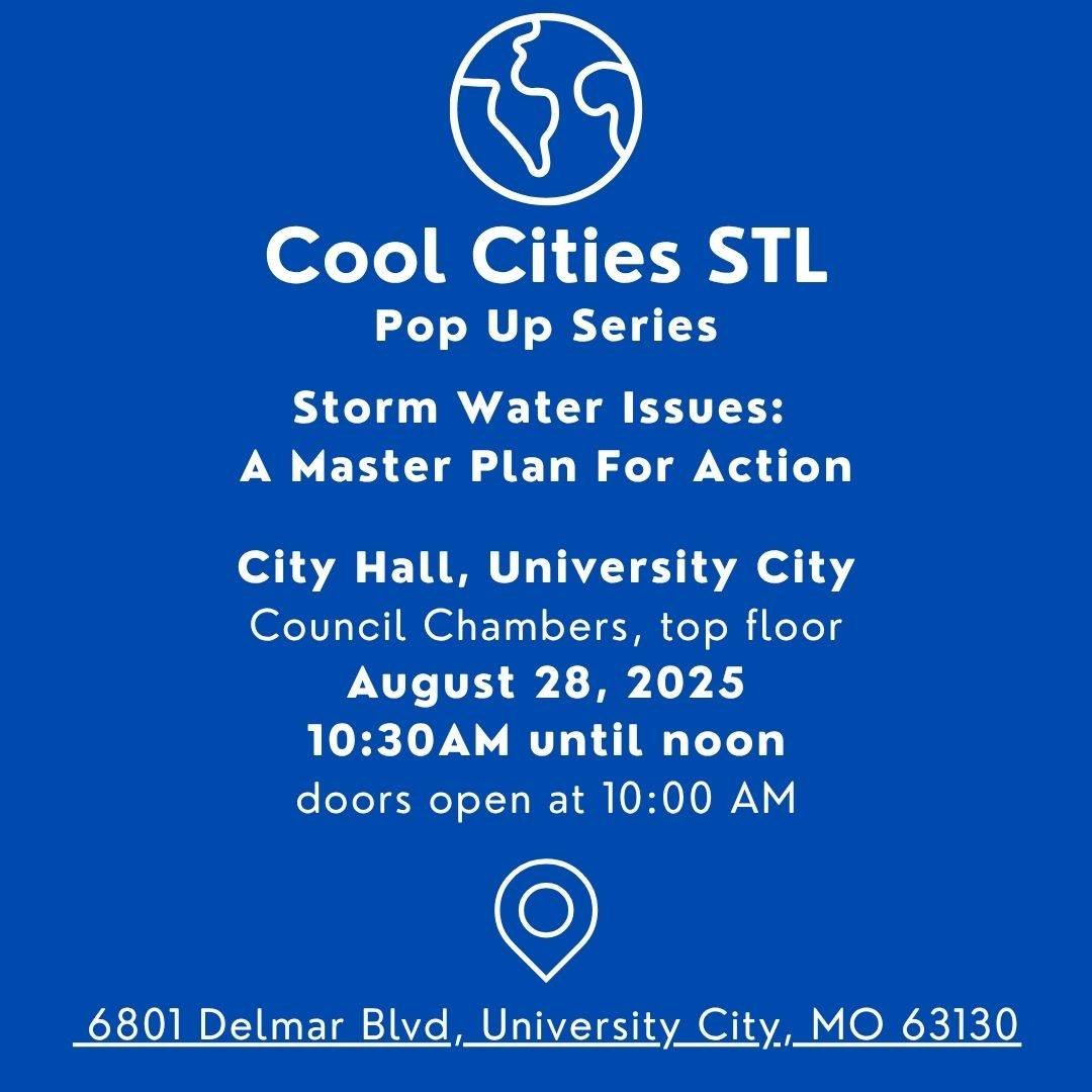 August 28 Cool Cities STL Pop Up